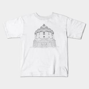 Radcliffe Camera Library Bodleian Oxford University Kids T-Shirt